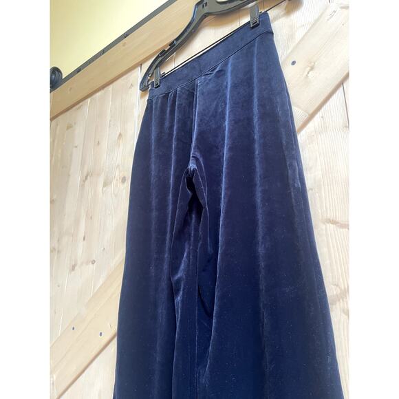 Spanx Velvet Velour Half Zip Wide Leg Tracksuit Set Black Size Small NWOT - Picture 12 of 14